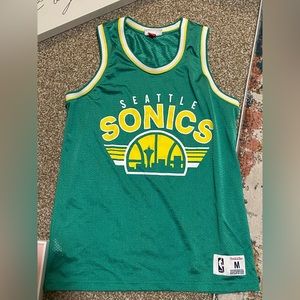 Authentic Seattle Sonics Jersey
